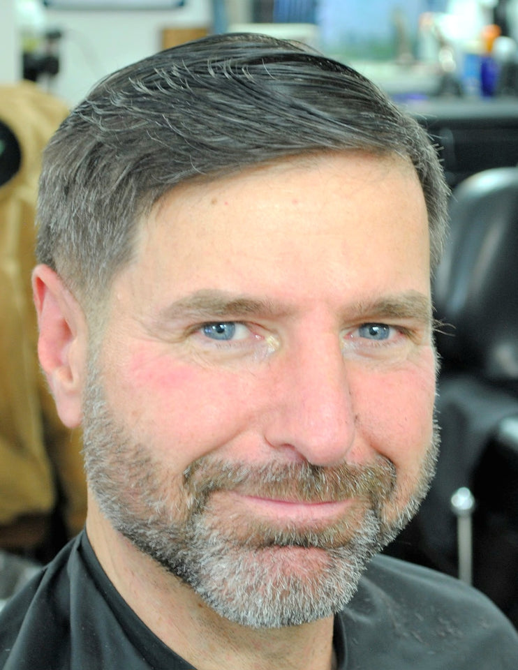 Classic men's haircut